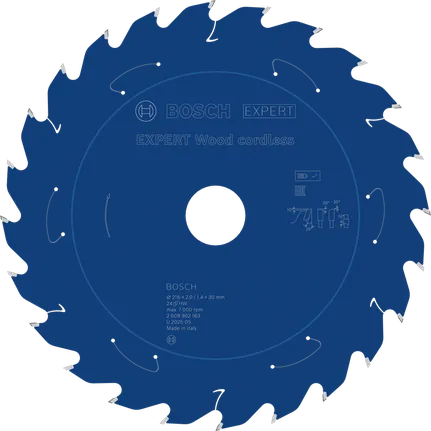Bosch EXPERT Wood akuga ringsae tera 216mm T24.